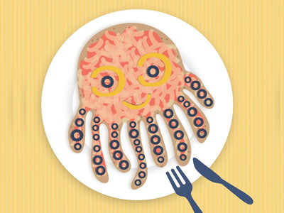 Octo-pizza recipe