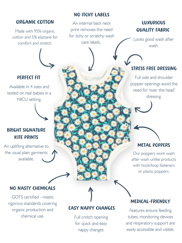 My First Vest Daisy Fields