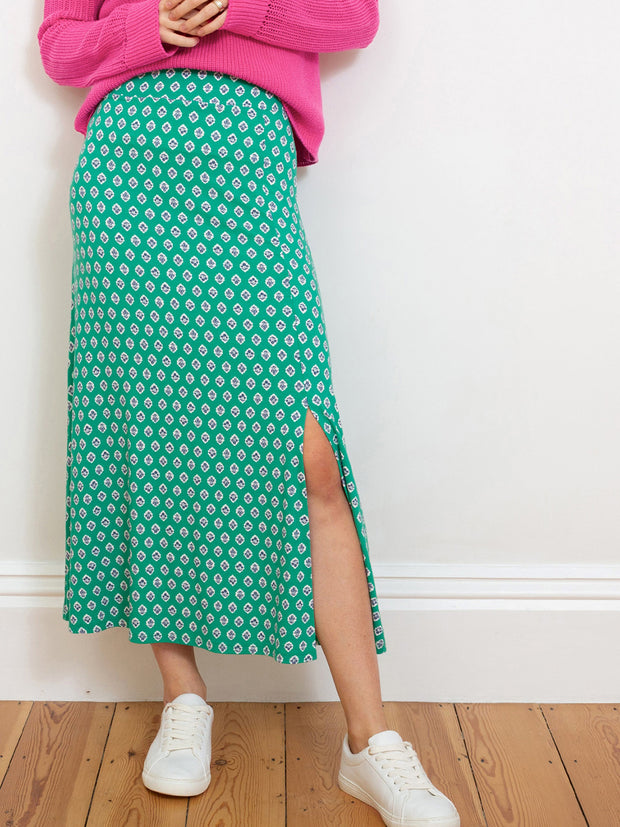 Middlemarsh jersey skirt fleur