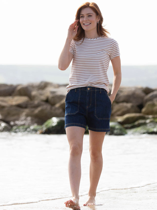 Bradpole stretch denim shorts
