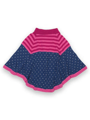 Berry blush poncho