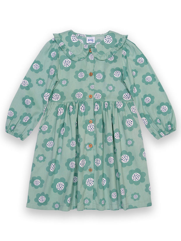 Big bloom dolly collar dress