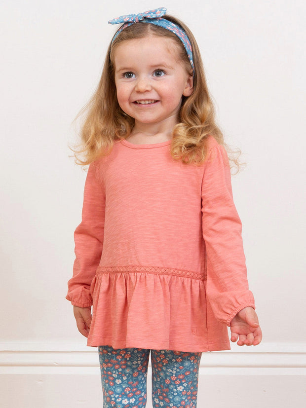 Easy breezy tunic salmon