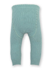 Cable knit leggings