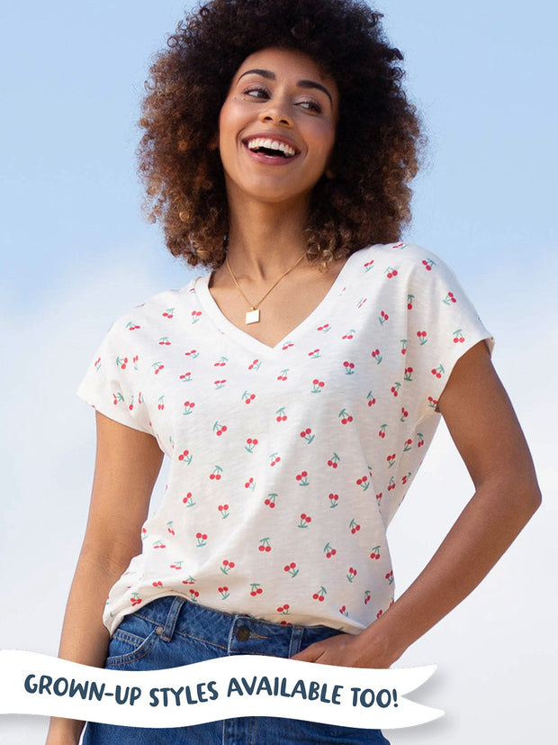 Cherry friends dress