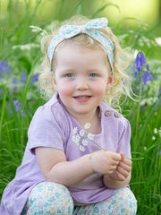 Meadow ditsy bowband soft