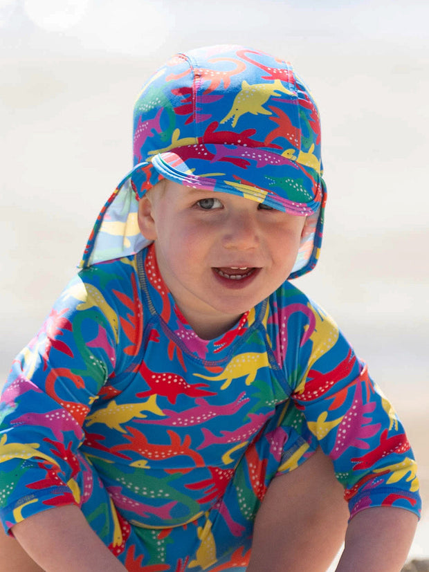 Sea dino beach hat