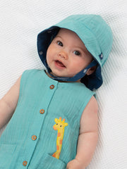 Dobby diamond sun hat