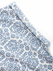 Ryall slub jersey dress heritage floral