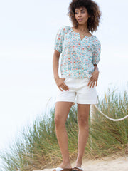 Tincleton cambric blouse ele oasis