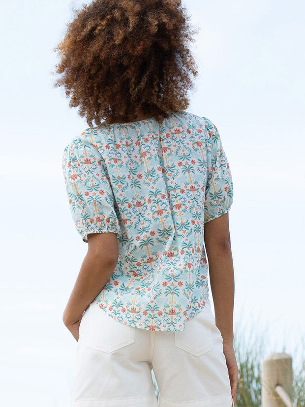 Tincleton cambric blouse ele oasis