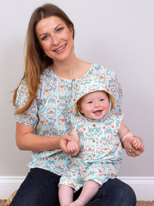 Tincleton cambric blouse ele oasis