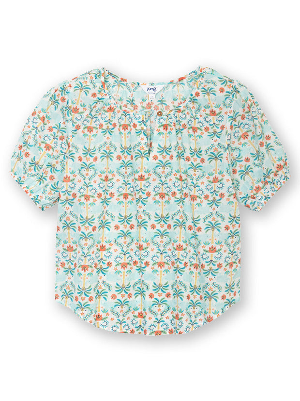 Tincleton cambric blouse ele oasis