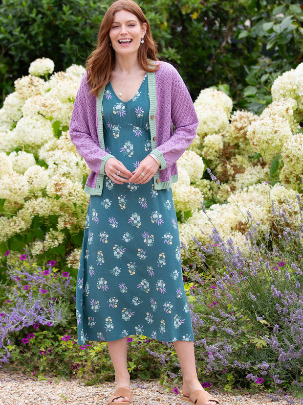 Shapwick knit cardigan lilac