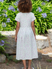 Everley muslin dress garden bloom