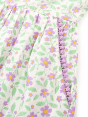 Everley muslin dress garden bloom