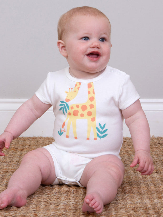 Hello giraffe bodysuit