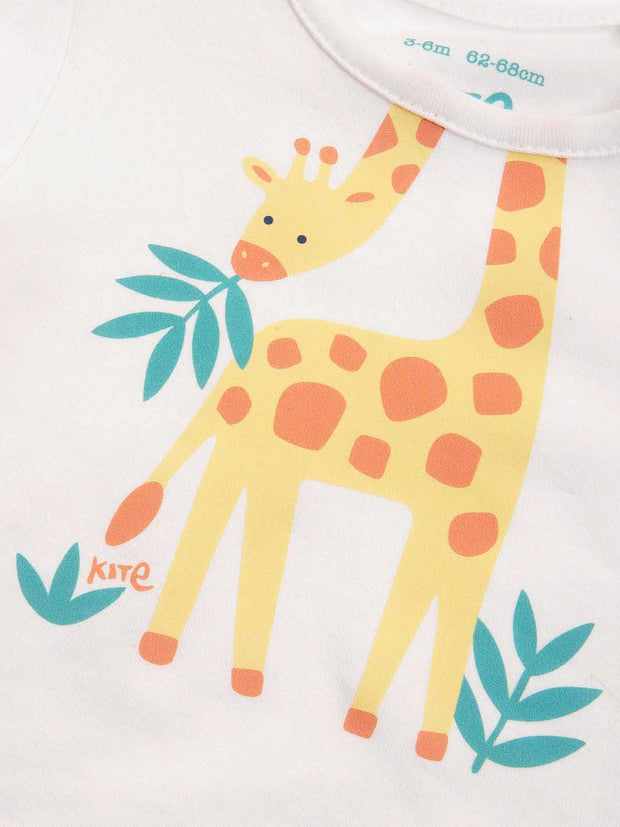 Hello giraffe bodysuit