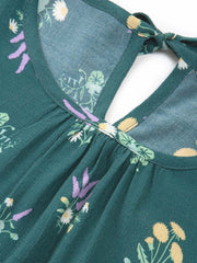 Fontmell woven blouse bouquet belle