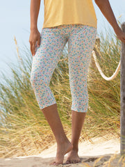 Holt cropped jersey leggings meadow ditsy soft