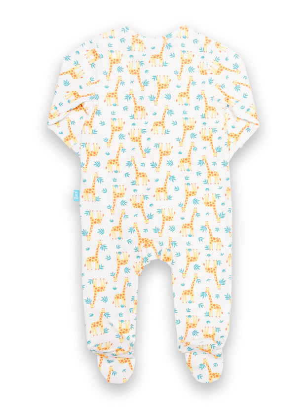 Hello giraffe sleepsuit