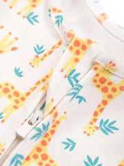 Hello giraffe sleepsuit