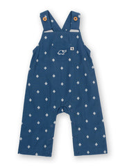 Dobby diamond dungarees