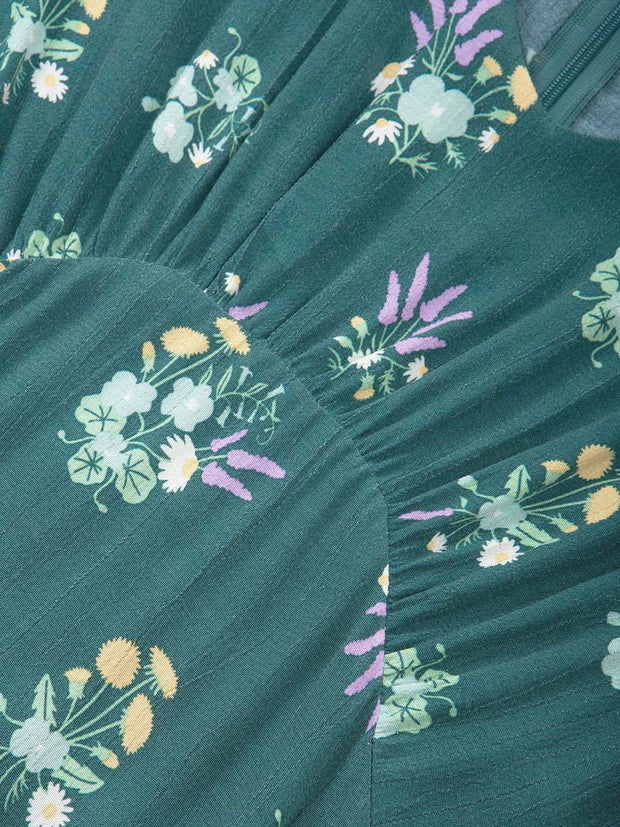 Dewlish woven dress bouquet belle