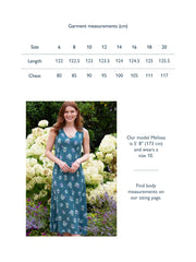 Dewlish woven dress bouquet belle