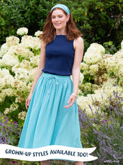 Waterfall skirt lagoon