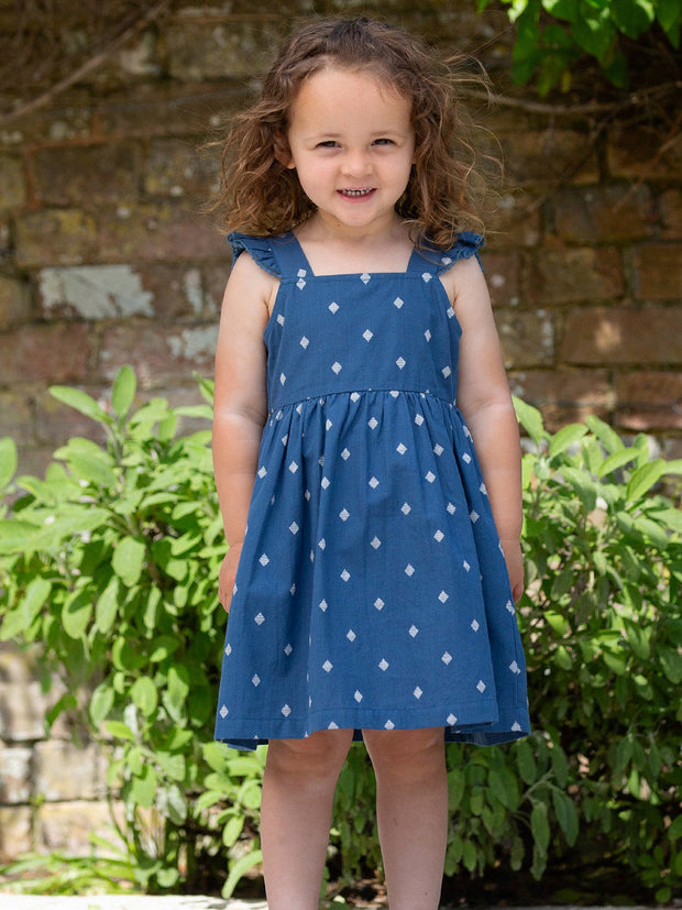 Dobby diamond dress