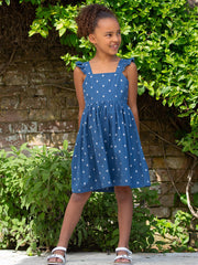 Dobby diamond dress