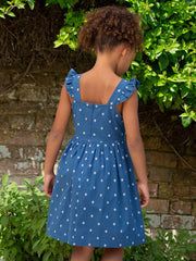 Dobby diamond dress