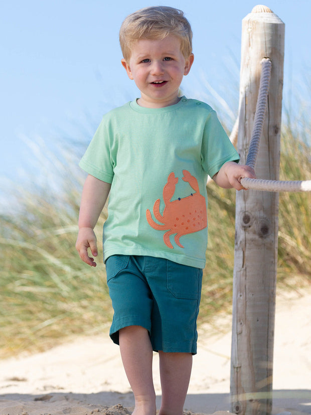 Yacht shorts deep green