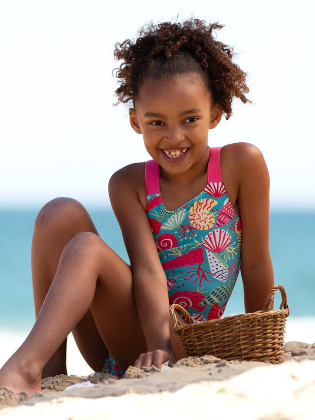 Shell seeker swimsuit