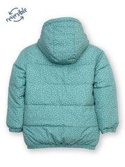 Pixie petals reversible cocoon coat