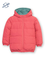 Pixie petals reversible cocoon coat