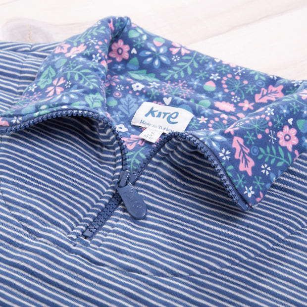 Flat shot of furrow ditsy sweatshirt