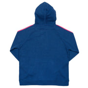 Flat shot of hinton knit hoody navy