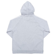 Flat shot of hinton knit hoody grey