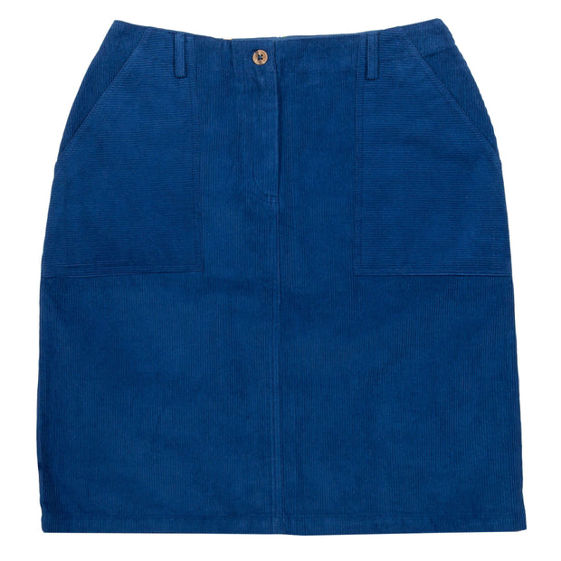 Flat shot of abbotsbury cord skirt