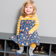 Girl in treehouse dress