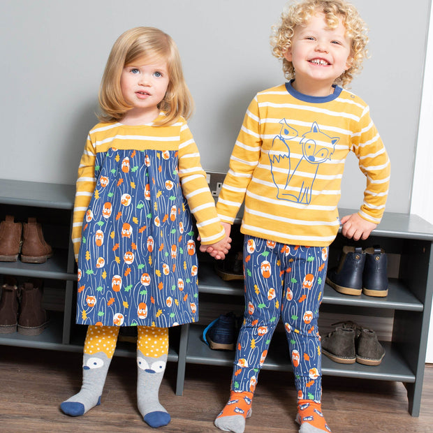 Girl in treehouse dress