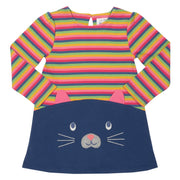 Flat shot of cute cat dress