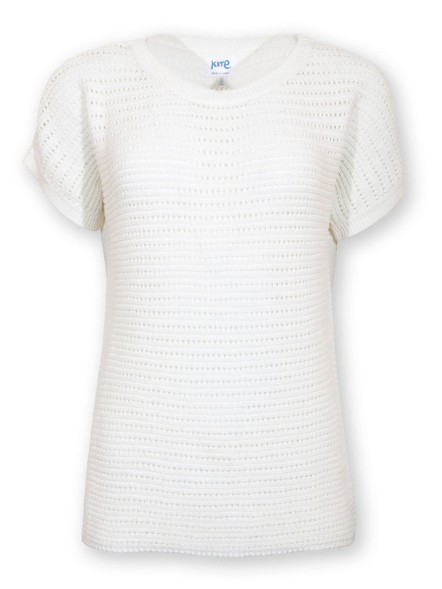 Haven knit top cream