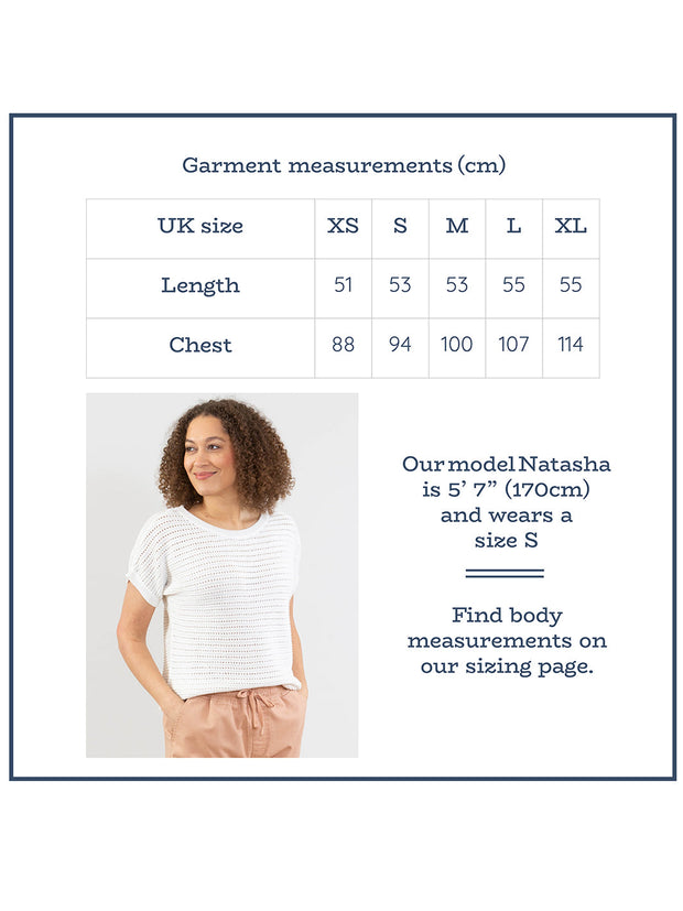 Haven knit top cream