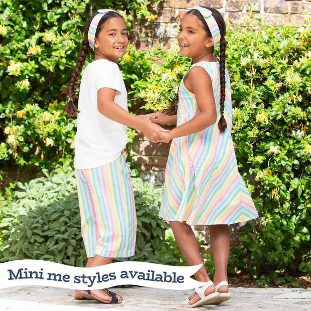 Woman in minterne skirt