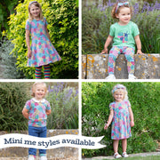 Woman in highcliffe dress ladybird