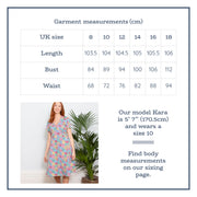 Flat shot of highcliffe dress ladybird