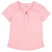 Flat shot of stour jersey top soft pink